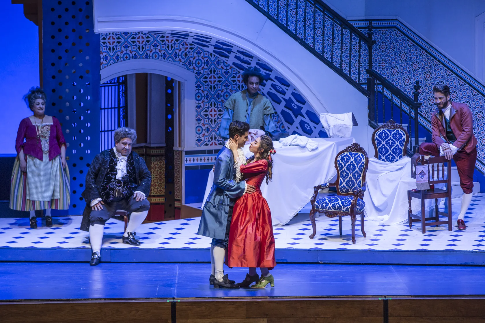 Escena de El barbero de Sevilla · fotografía 1
