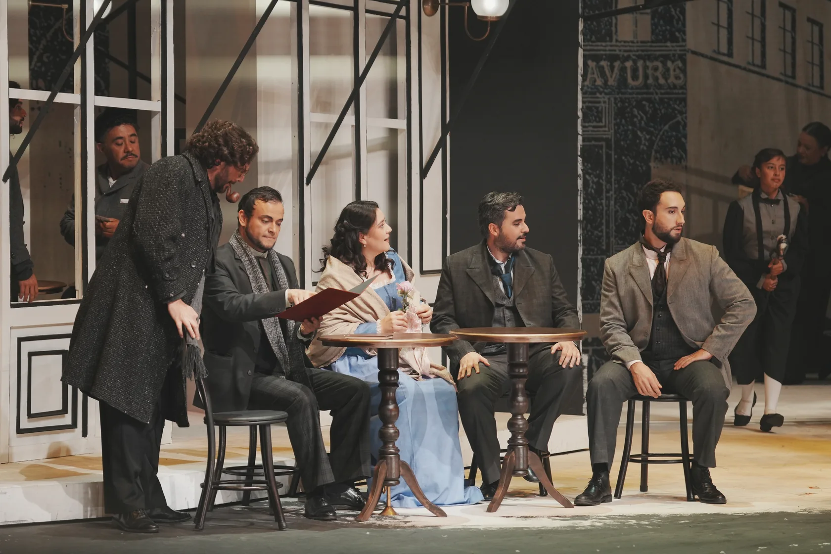 Escena de La bohème · fotografía 1